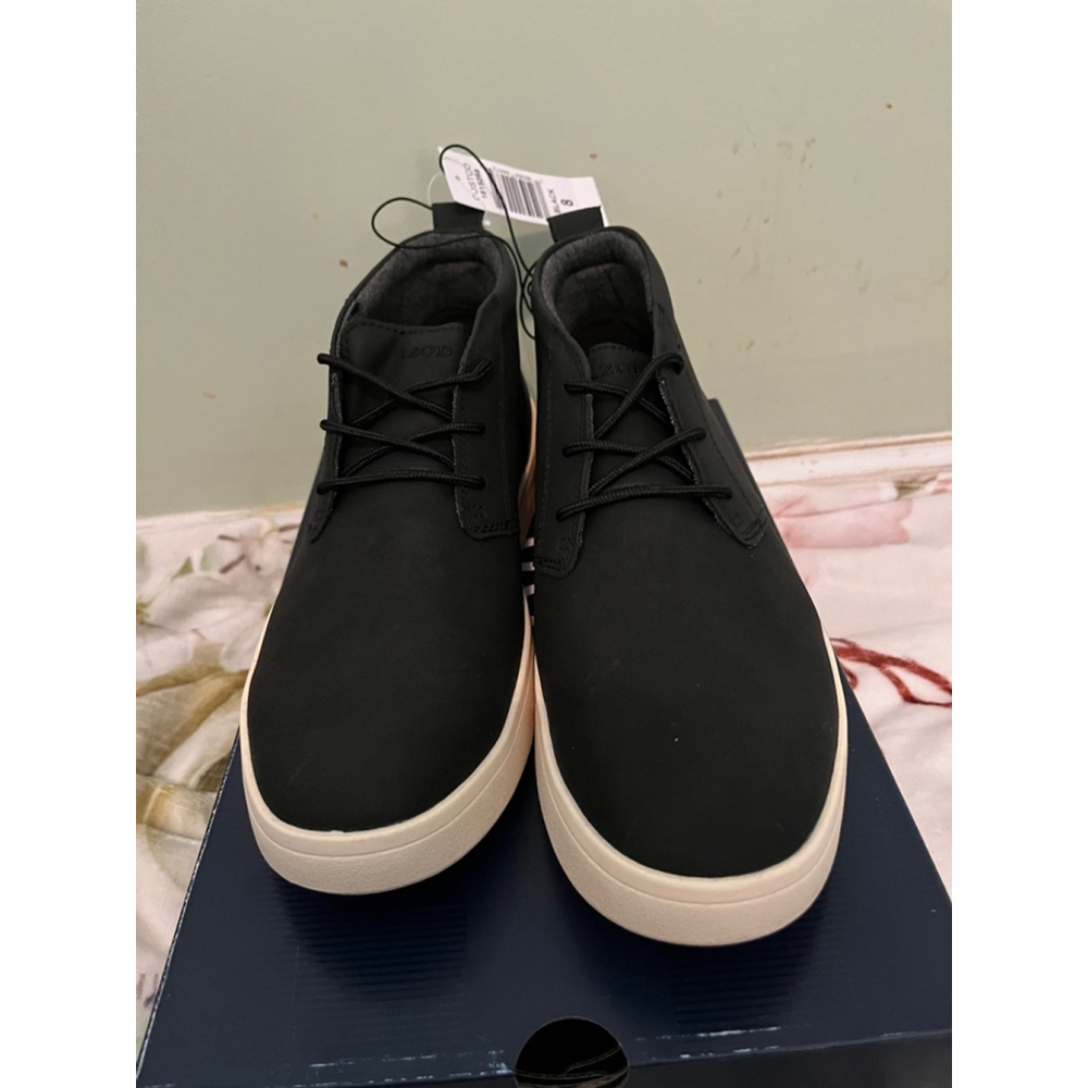 NIB IZOD Men's Palmer Black Chukka Boots With Memory Foam Size 8M
New in box